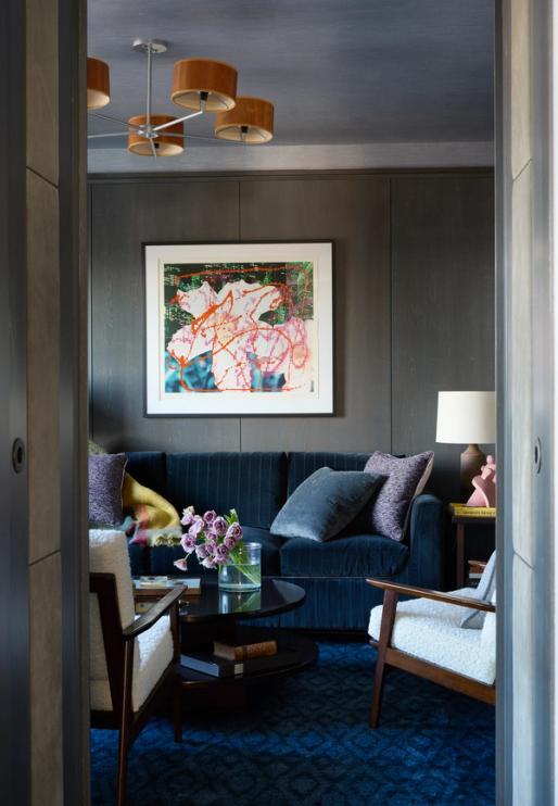 Carnegie Hill Apartment Library