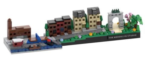 The Brooklyn Studio Lego Set