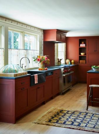 Litchfield County Farmhouse Kitchen