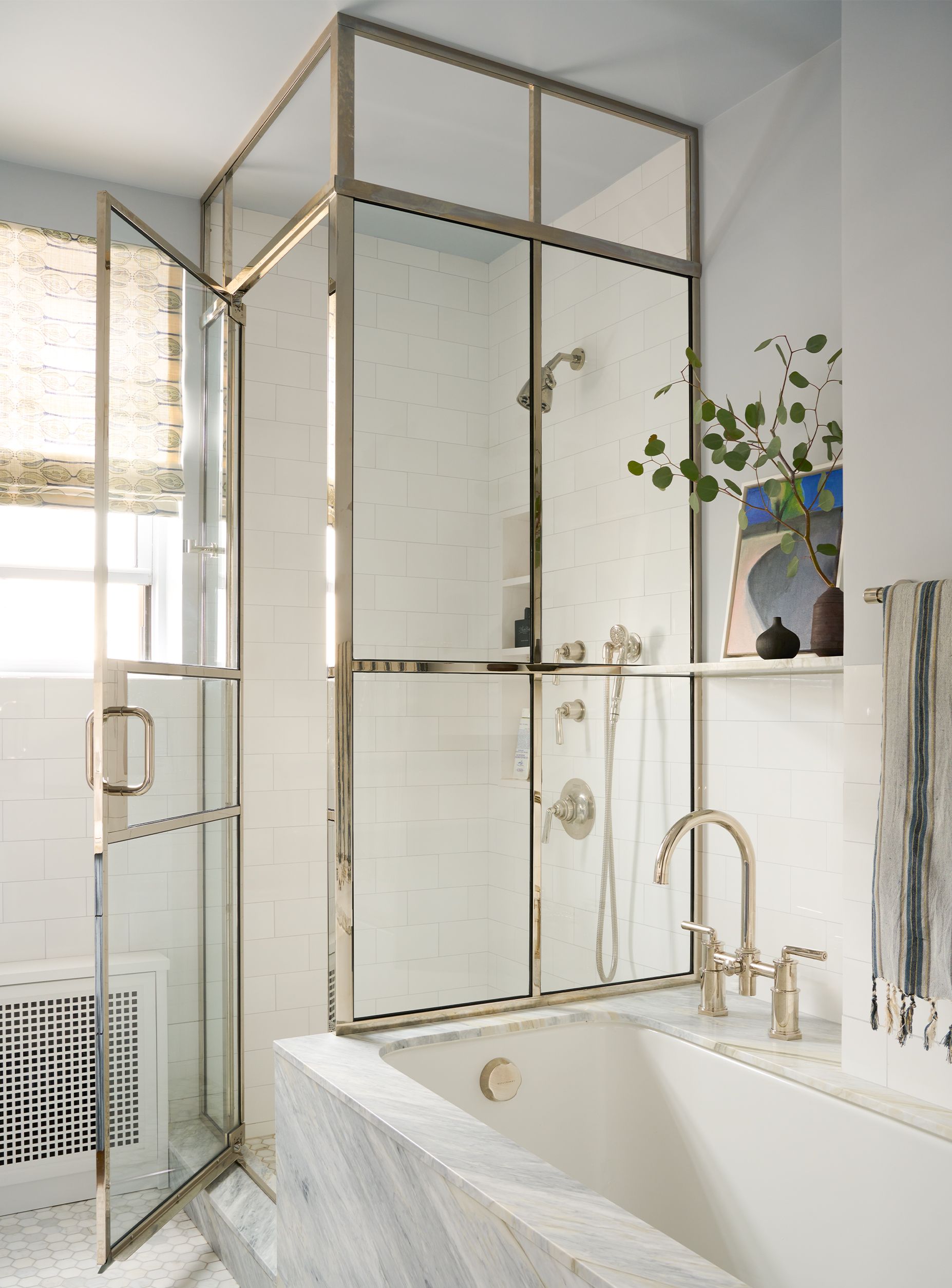 Carnegie Hill Apartment Shower