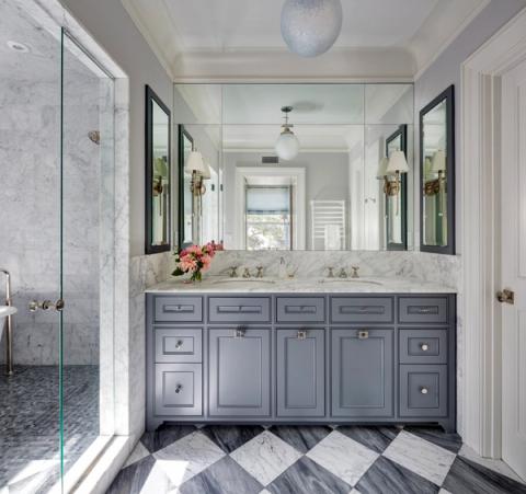 Brooklyn Heights Greek Revival, No. 4 Bathroom Vanity