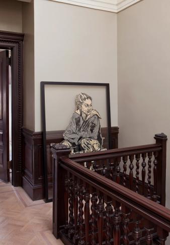 Clinton Hill Queen Anne Staircase