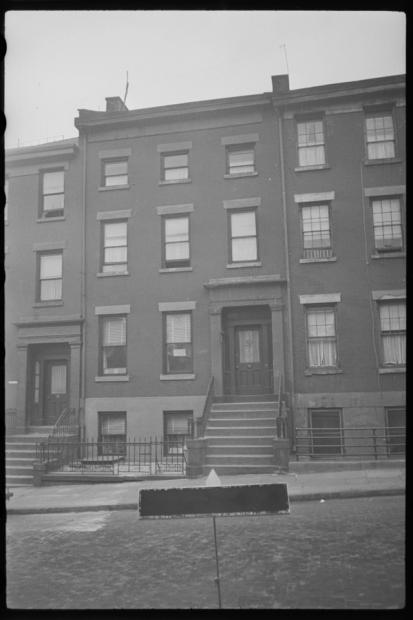 Brooklyn Heights Greek Revival, No. 3 Tax Photo, 1940s
