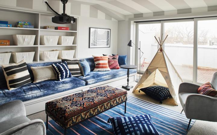 Cobble Hill Italianate Family Room