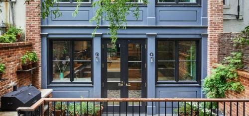 Cobble Hill Italianate Rear Facade