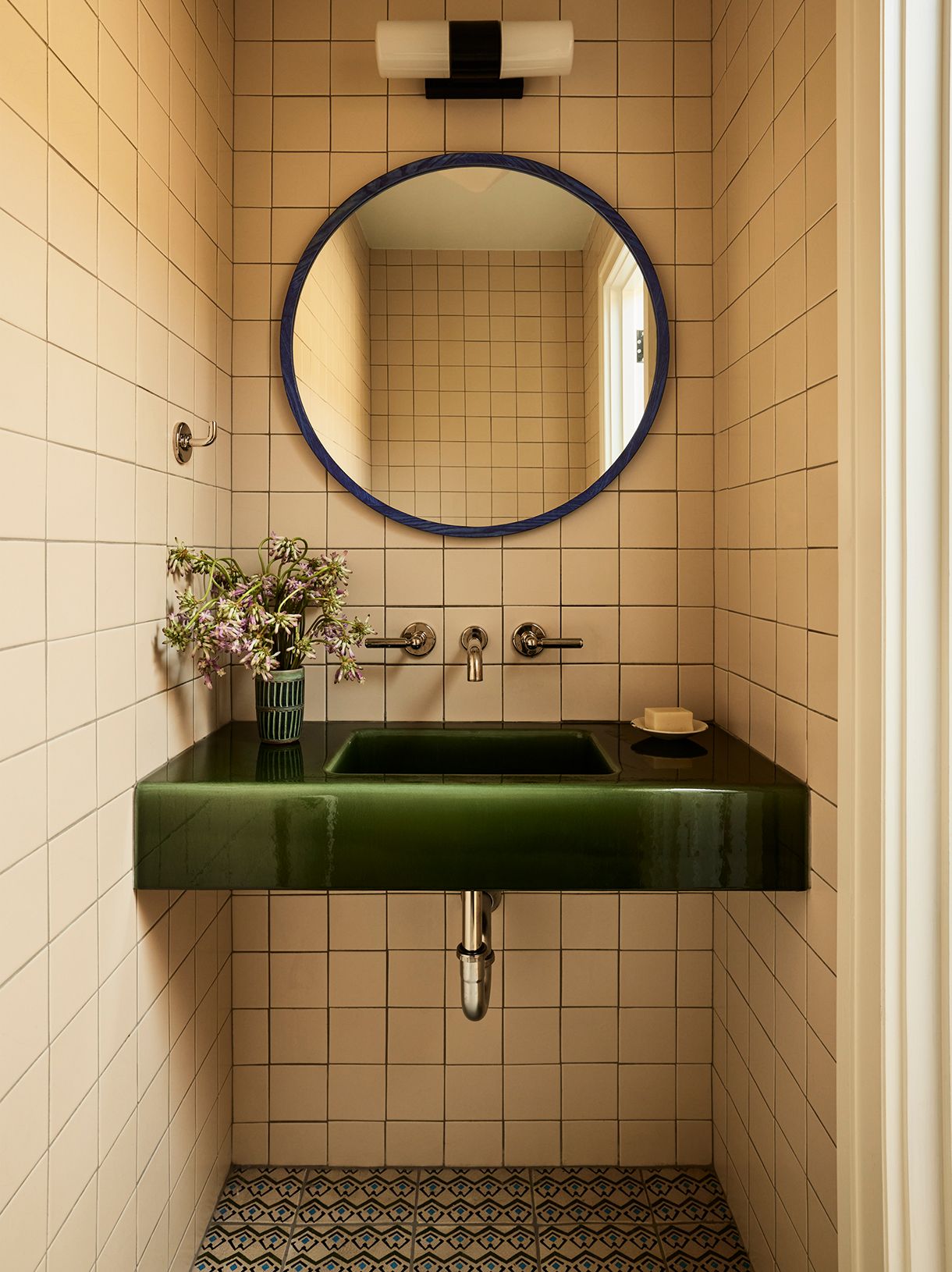 Park Slope Neo-Tudor Powder Room