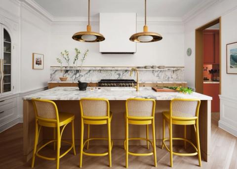 Park Slope Neo-Federal Kitchen