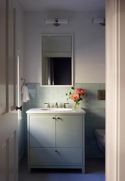 Brooklyn Heights Greek Revival Bathroom Vanity
