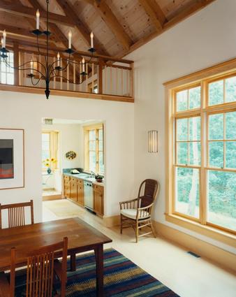 East Hampton Country House Dining Window