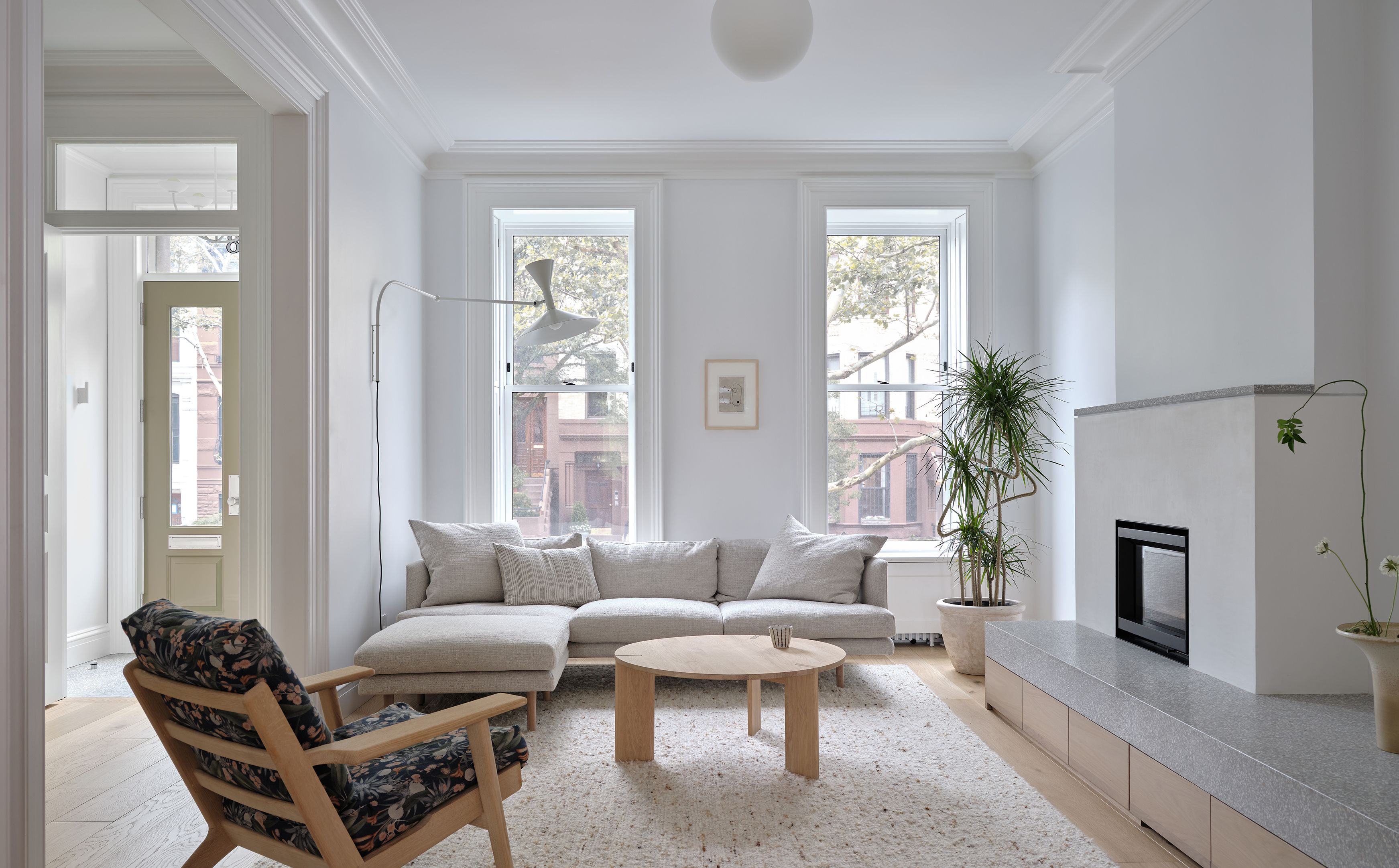 Park Slope Neo-Grec Living Room