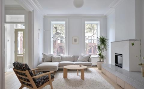 Park Slope Neo-Grec Living Room