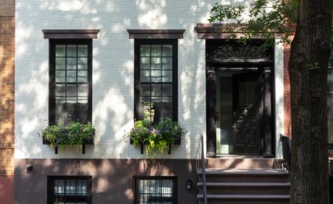 Brooklyn Heights Greek Revival Facade
