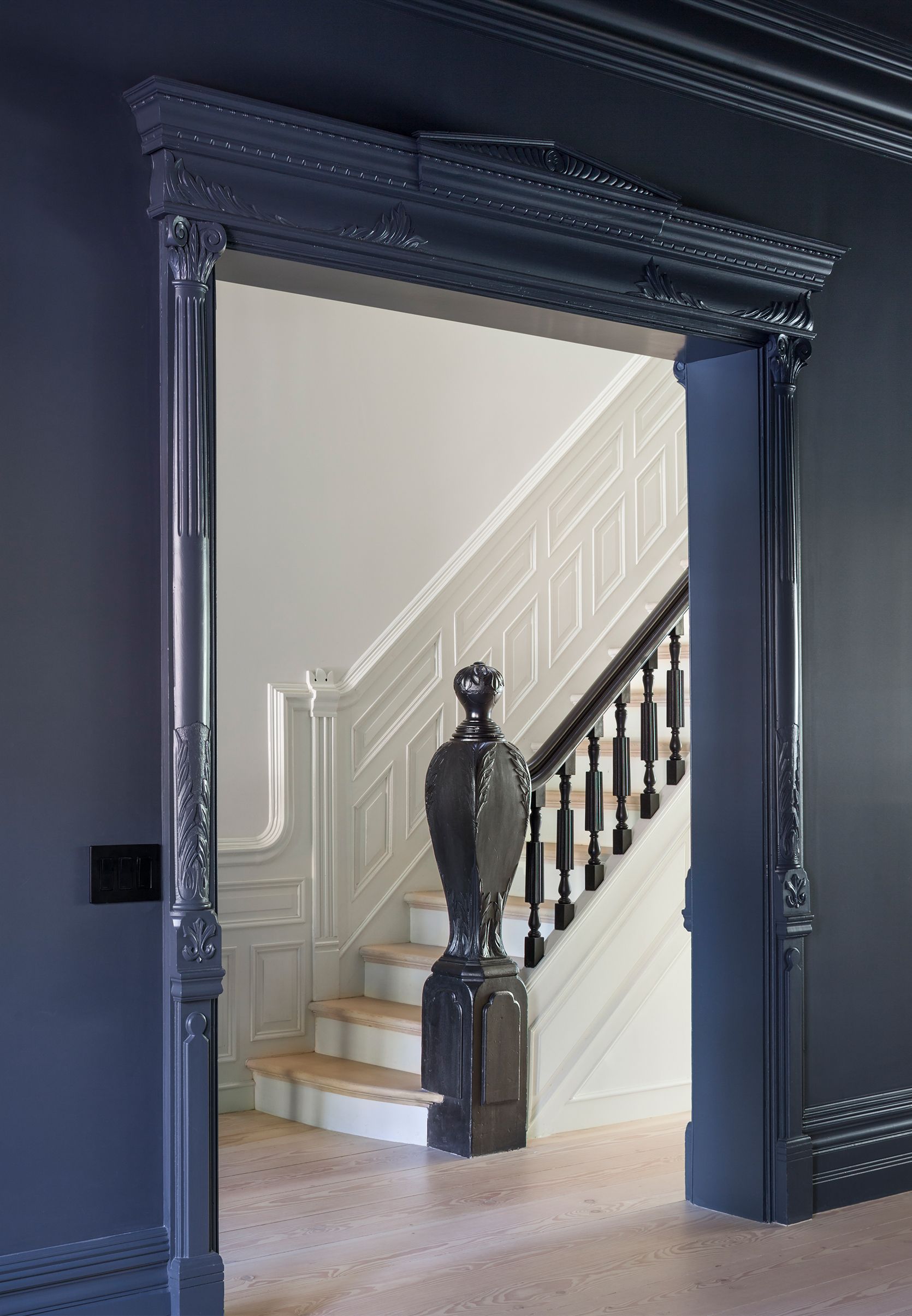 Park Slope Romanesque Revival Newel Post