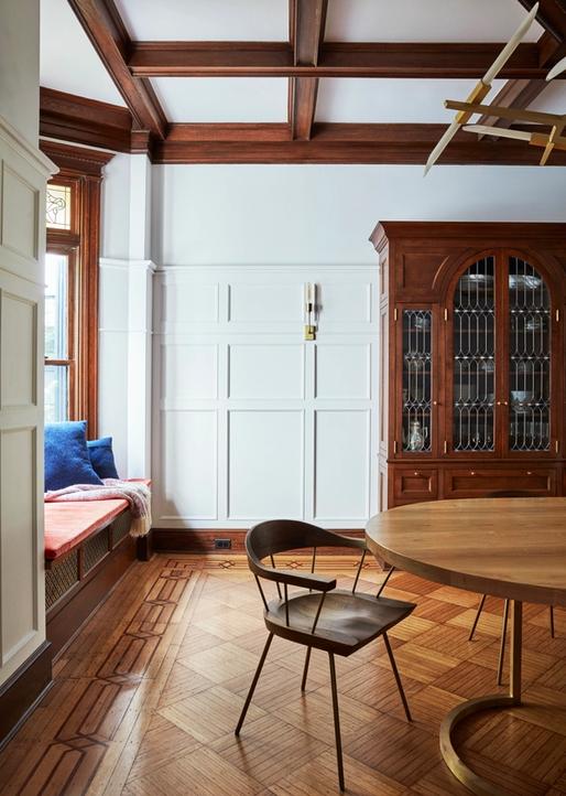 Park Slope Neo-Renaissance Dining Room Cabinet
