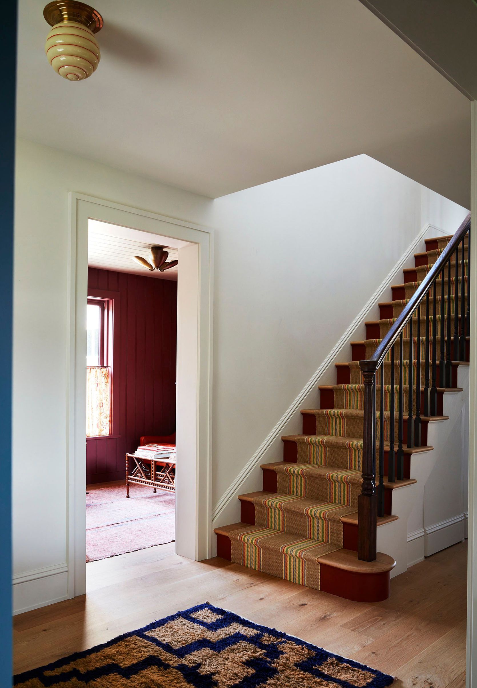 Litchfield County Farmhouse Stairs