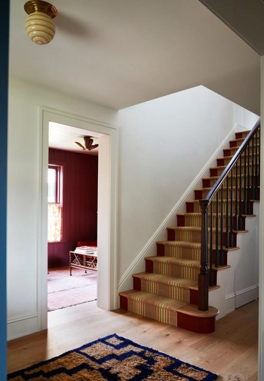 Litchfield County Farmhouse Stairs
