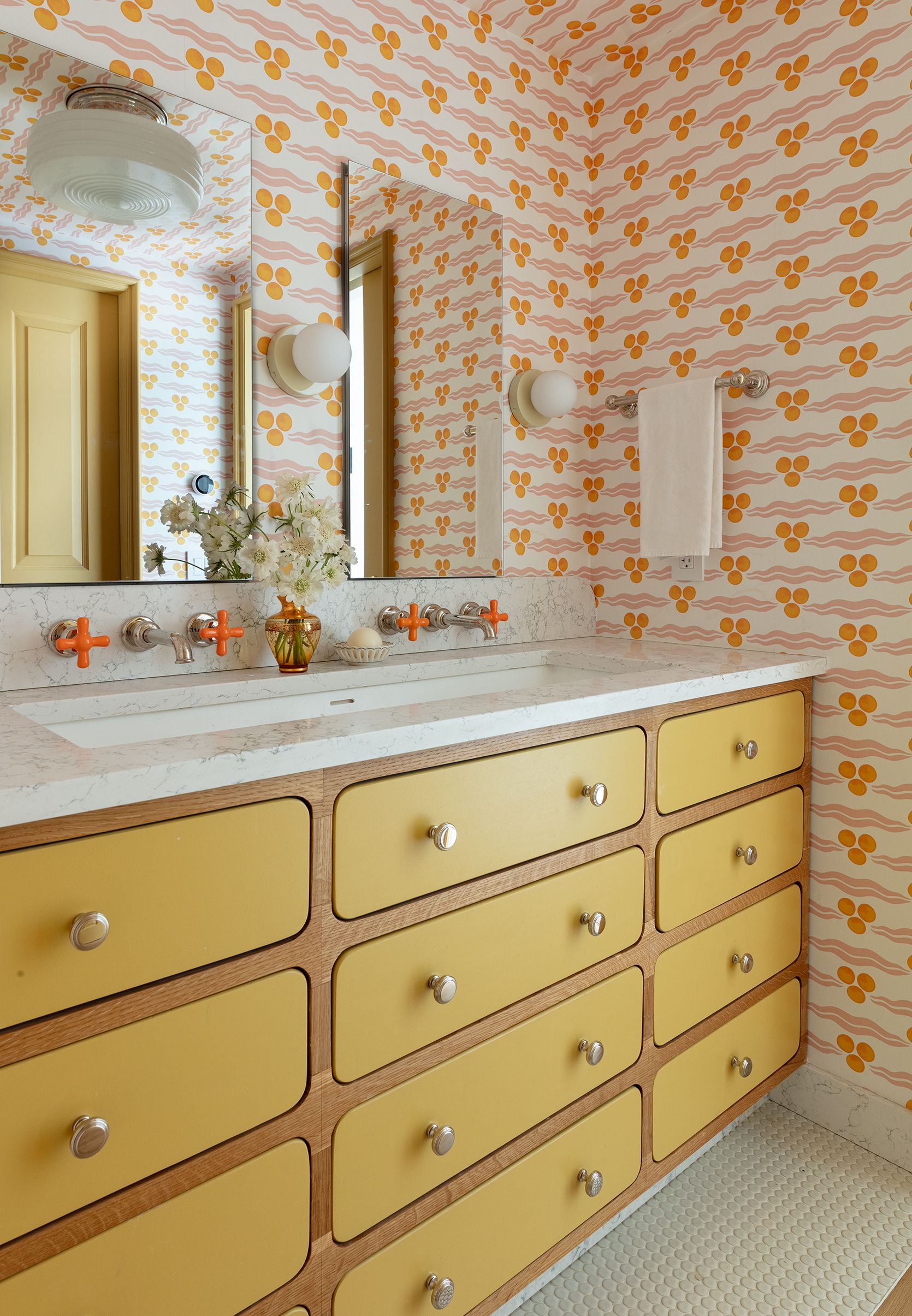 Brooklyn Heights Greek Revival Kids Bath