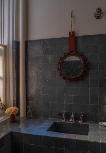 Fifth Avenue Apartment Powder Room