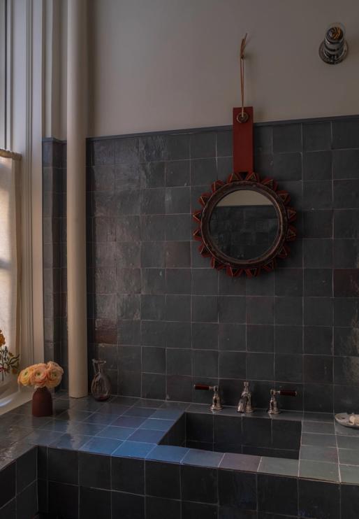 Fifth Avenue Apartment Powder Room