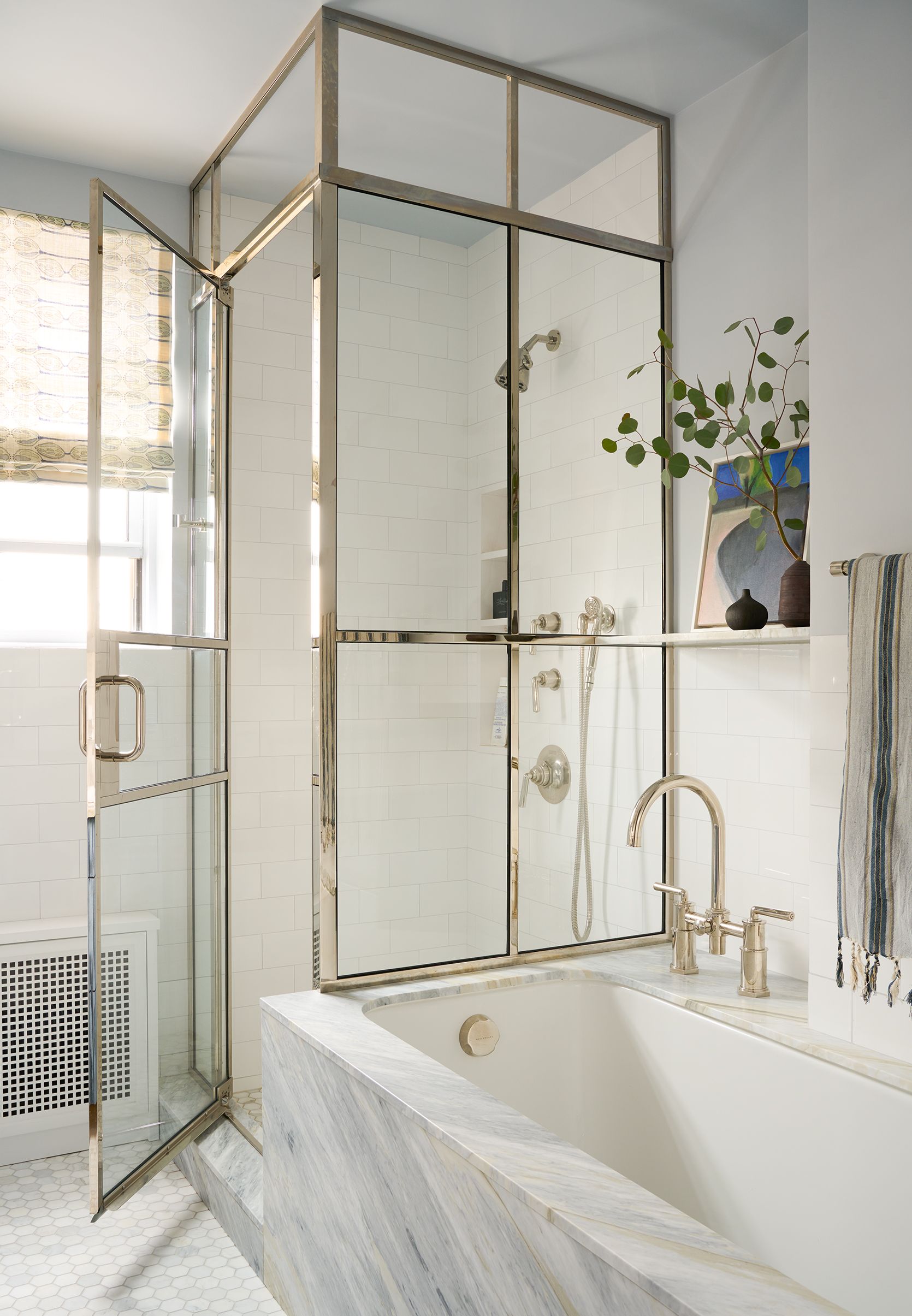 Carnegie Hill Apartment Shower