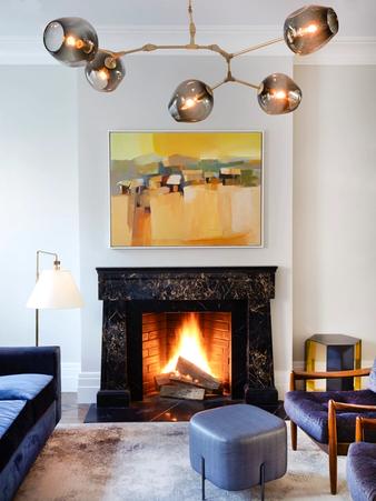 Brooklyn Heights Greek Revival, No. 3 Fireplace