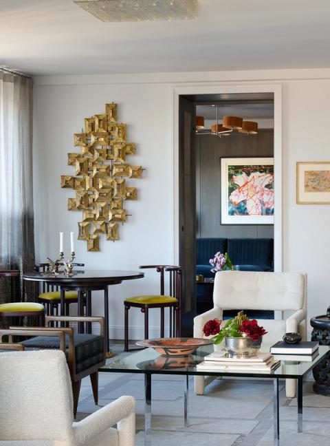 Carnegie Hill Apartment Living Room