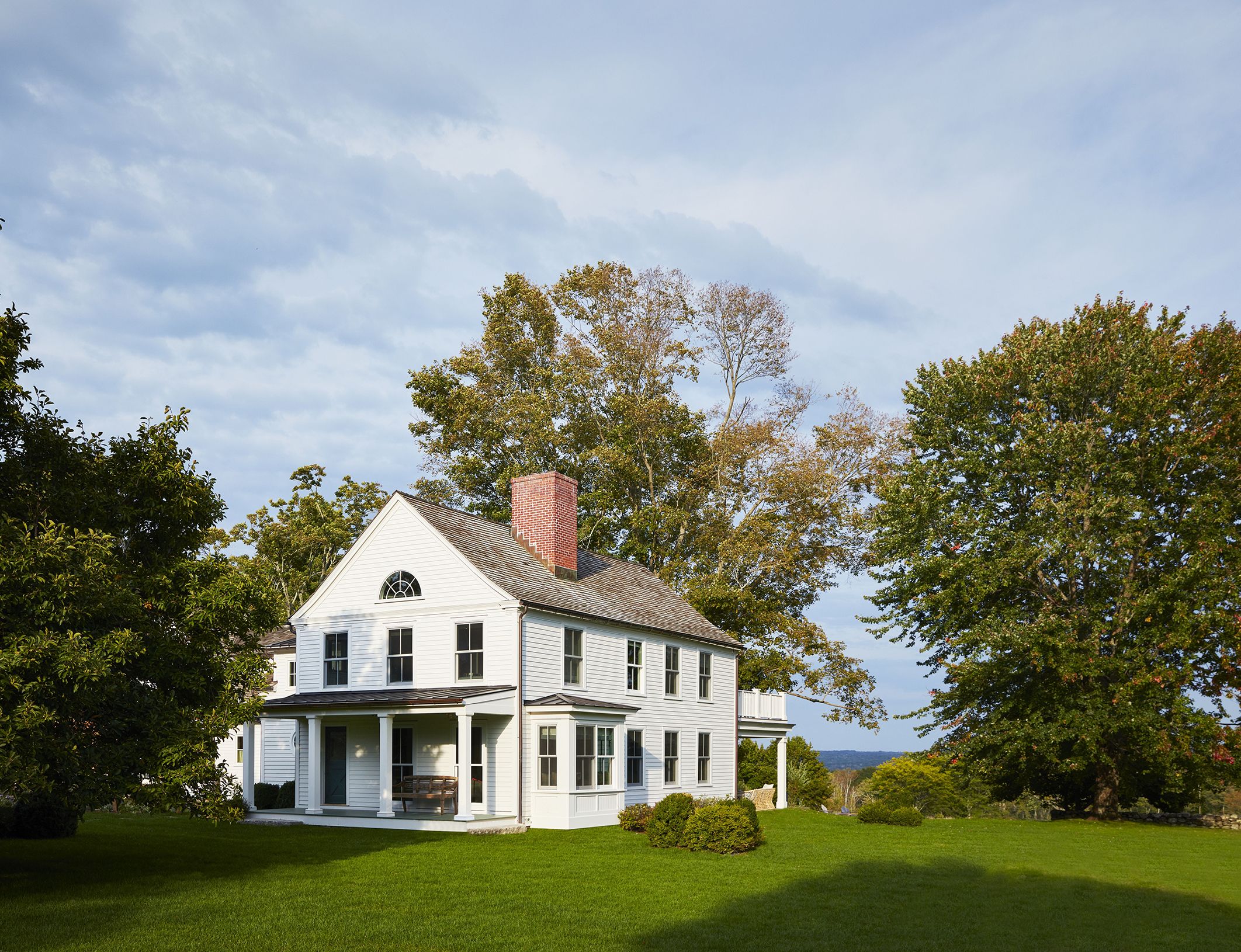 Litchfield County Farmhouse Facade