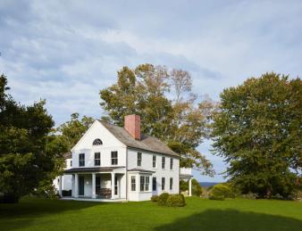 Litchfield County Farmhouse Facade