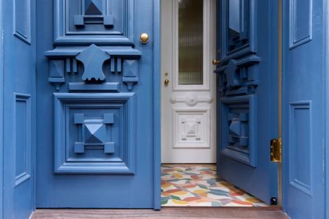 Clinton Hill Italianate Front Door