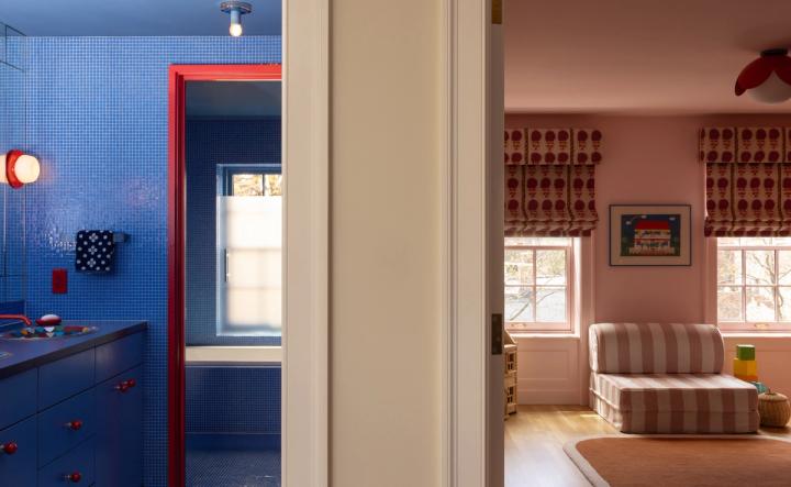 Boerum Hill Italianate Children's Bedroom and Bathroom