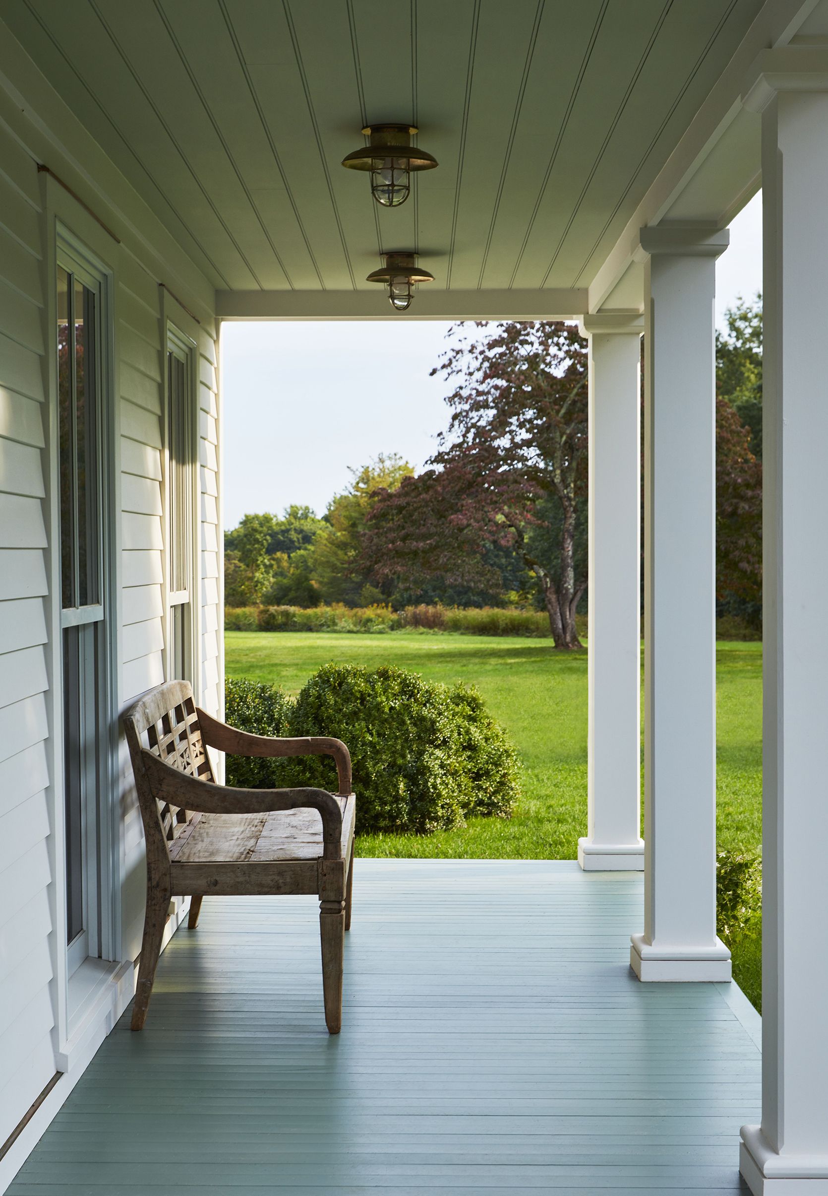 Litchfield County Farmhouse Porch