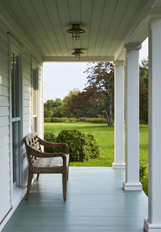 Litchfield County Farmhouse Porch