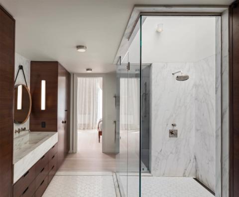 Park Slope Romanesque Revival Bathroom