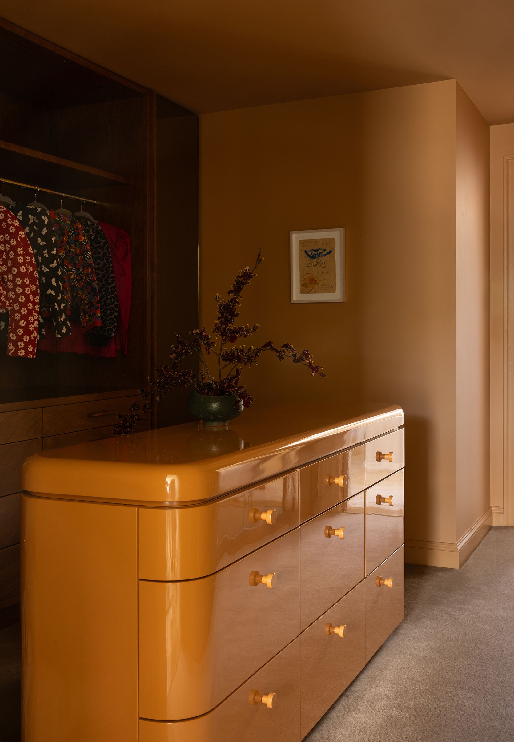 Boerum Hill Italianate Primary Closet Custom Dresser