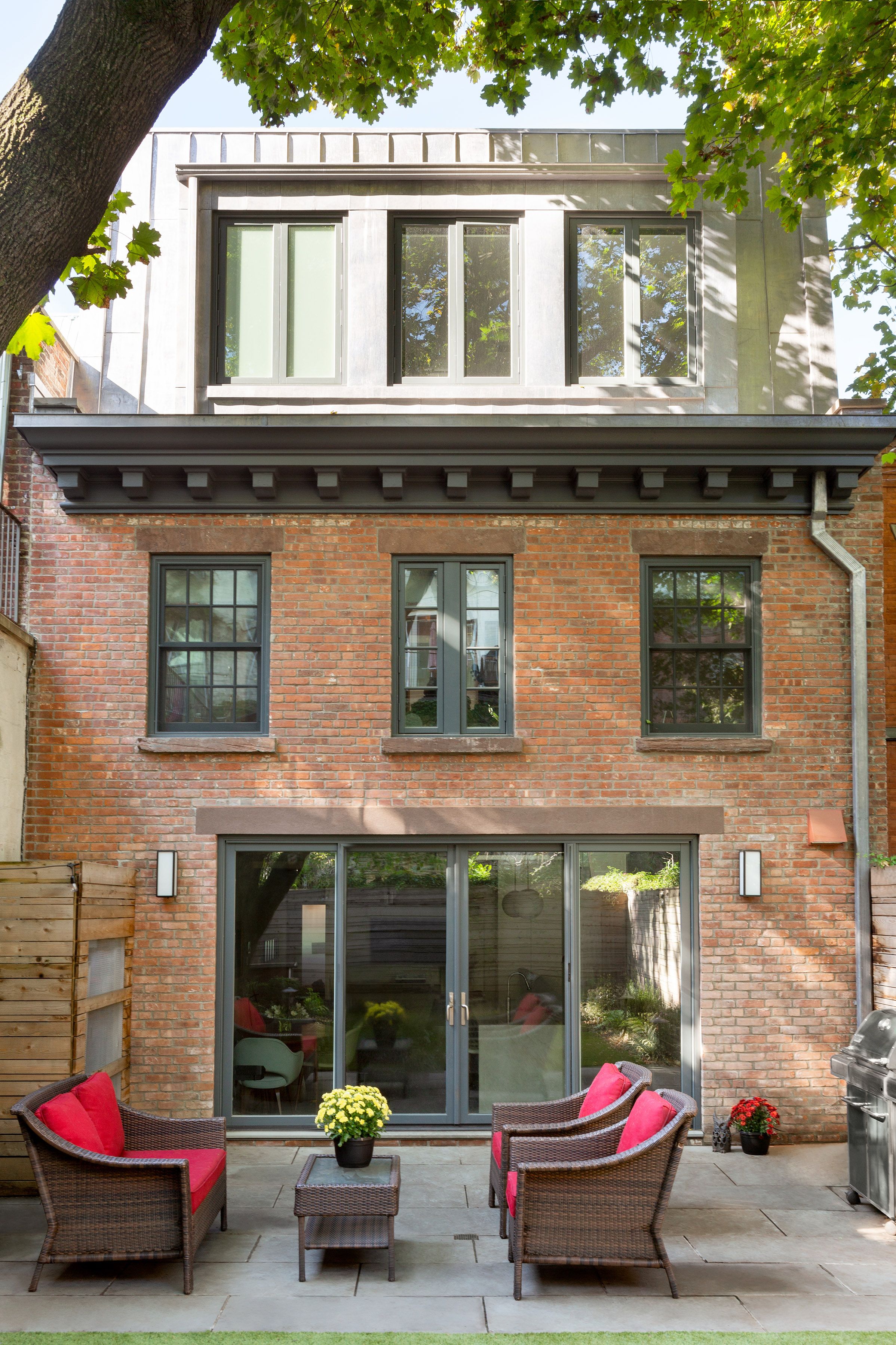 Clinton Hill Carriage House Rear Facade