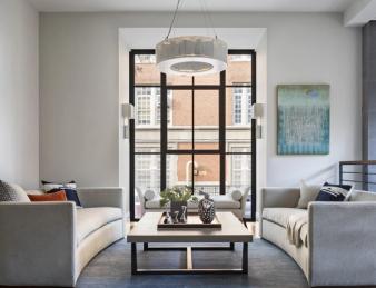 Cobble Hill Rowhouse Sitting Room