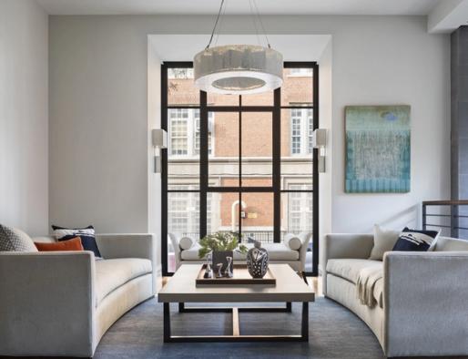 Cobble Hill Rowhouse Sitting Room