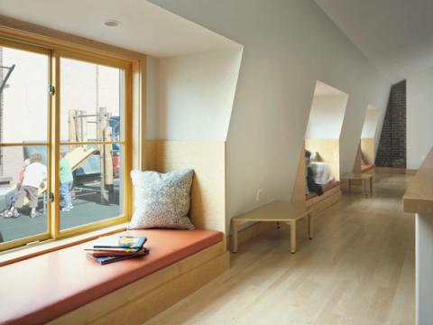 Grace Church School Banquette