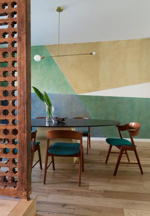 Williamsburg Italianate Dining Screen