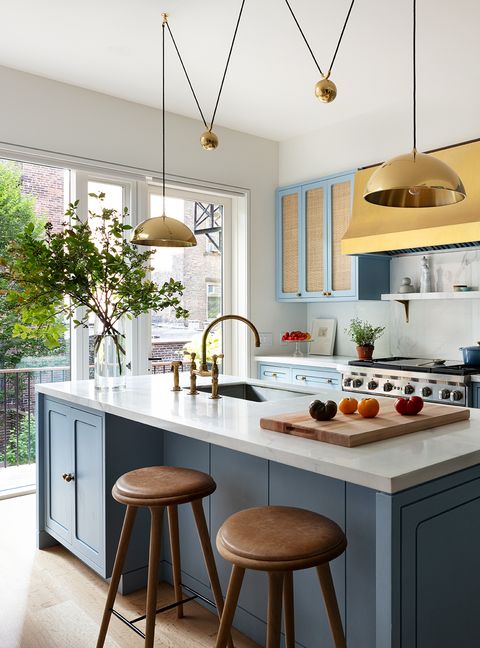 Brooklyn Heights Greek Revival Kitchen