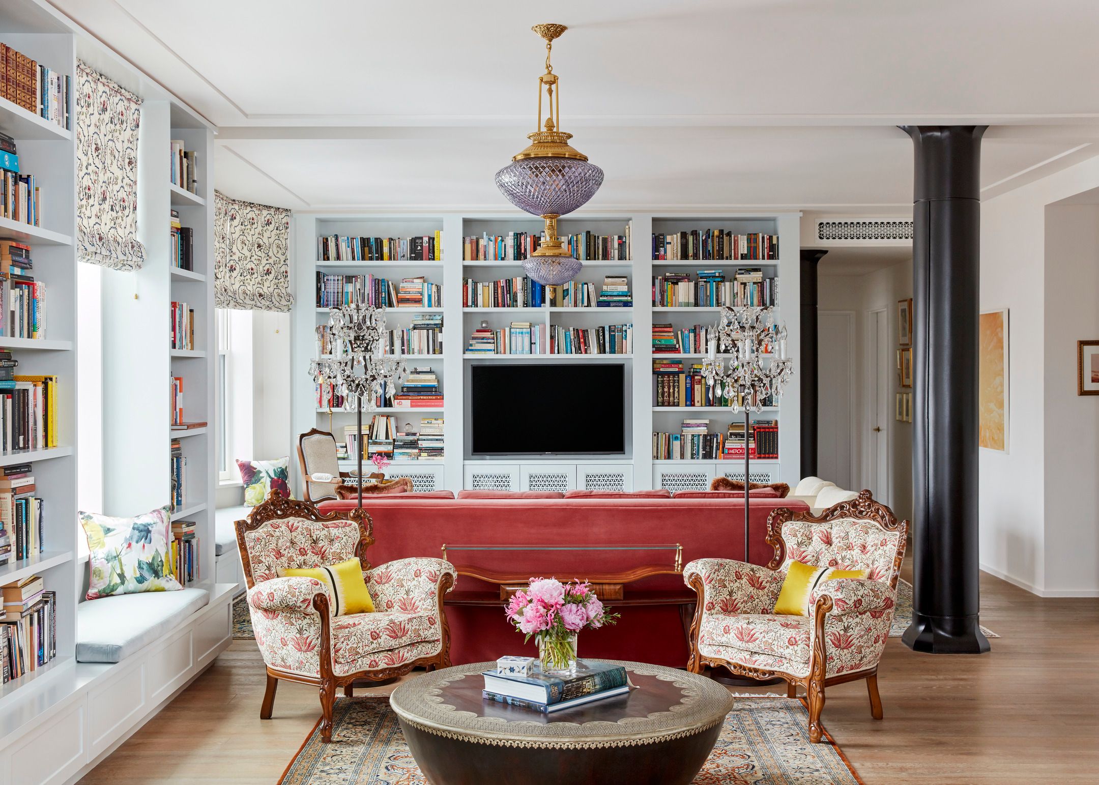 Brooklyn Heights Pre-War Living Room