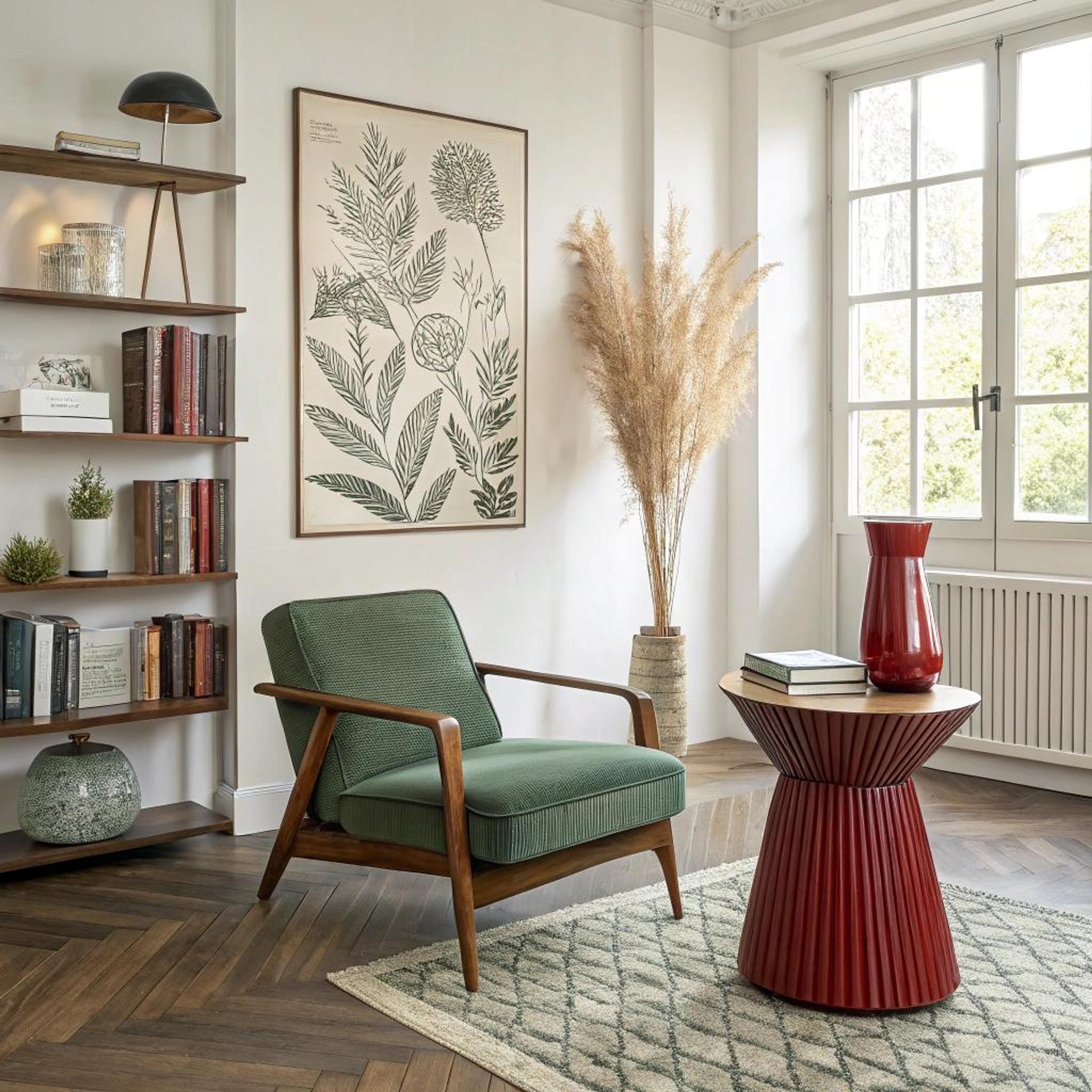 Botanische print als blikvanger