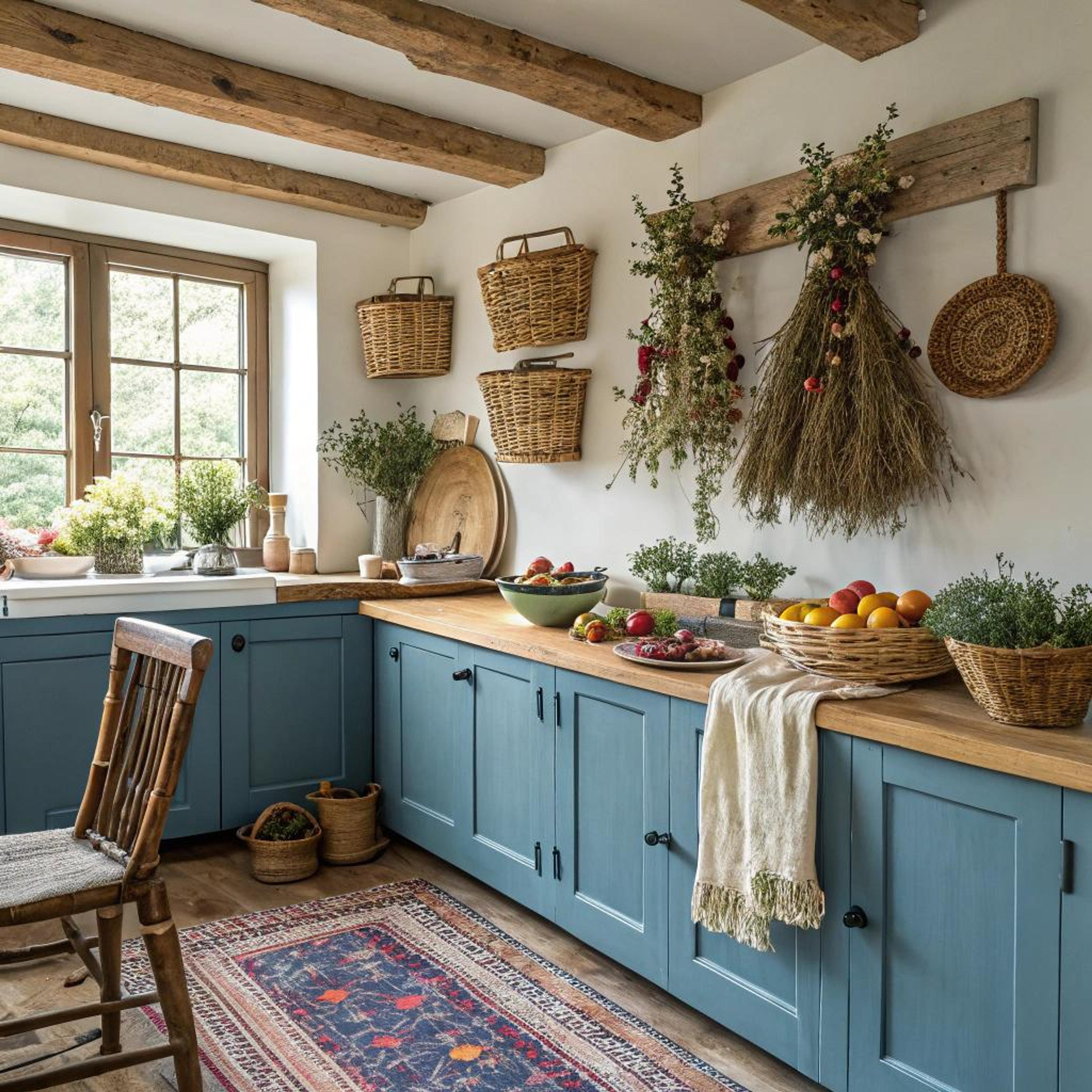 Zachte blauwe kasten als basis