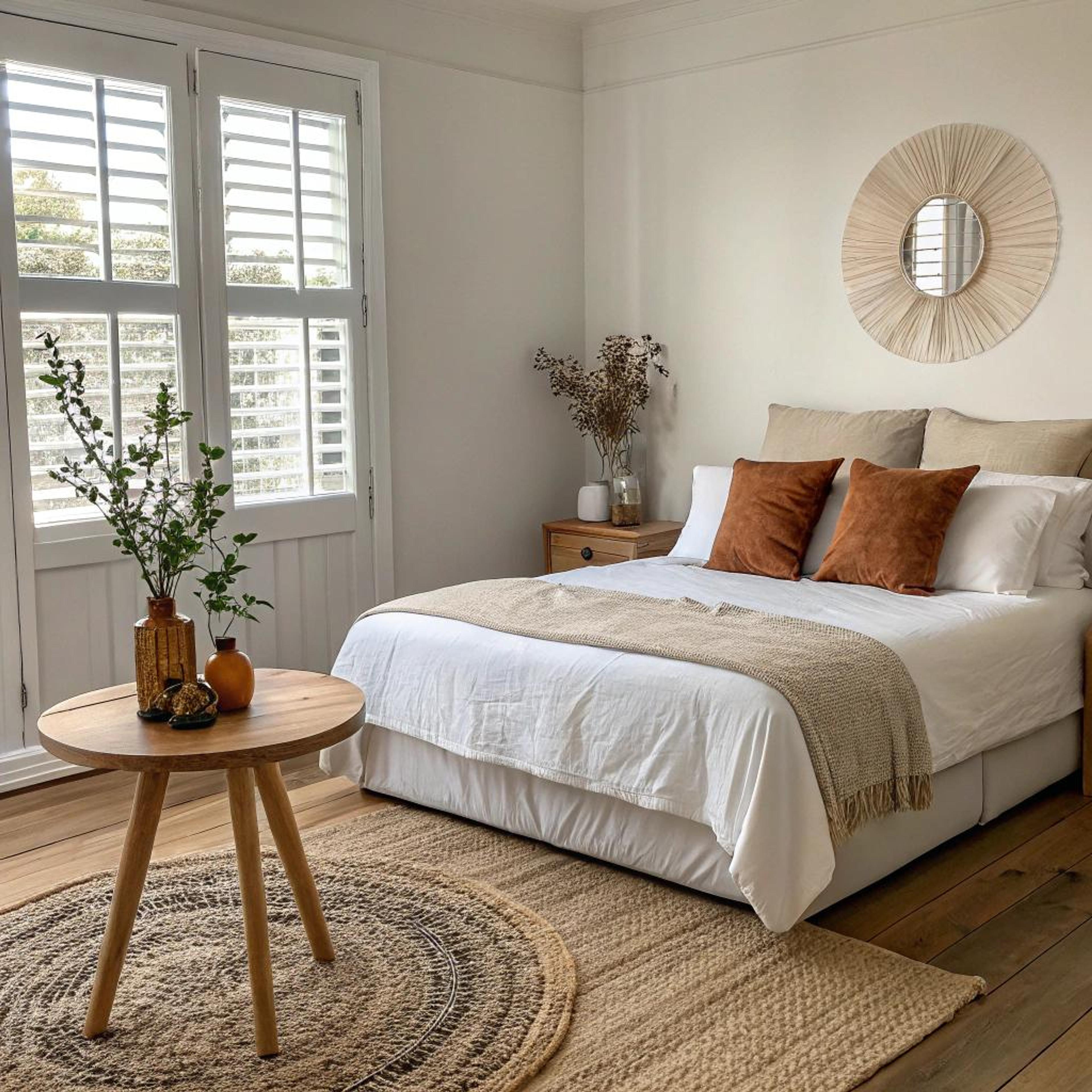 Ronde spiegel als eyecatcher