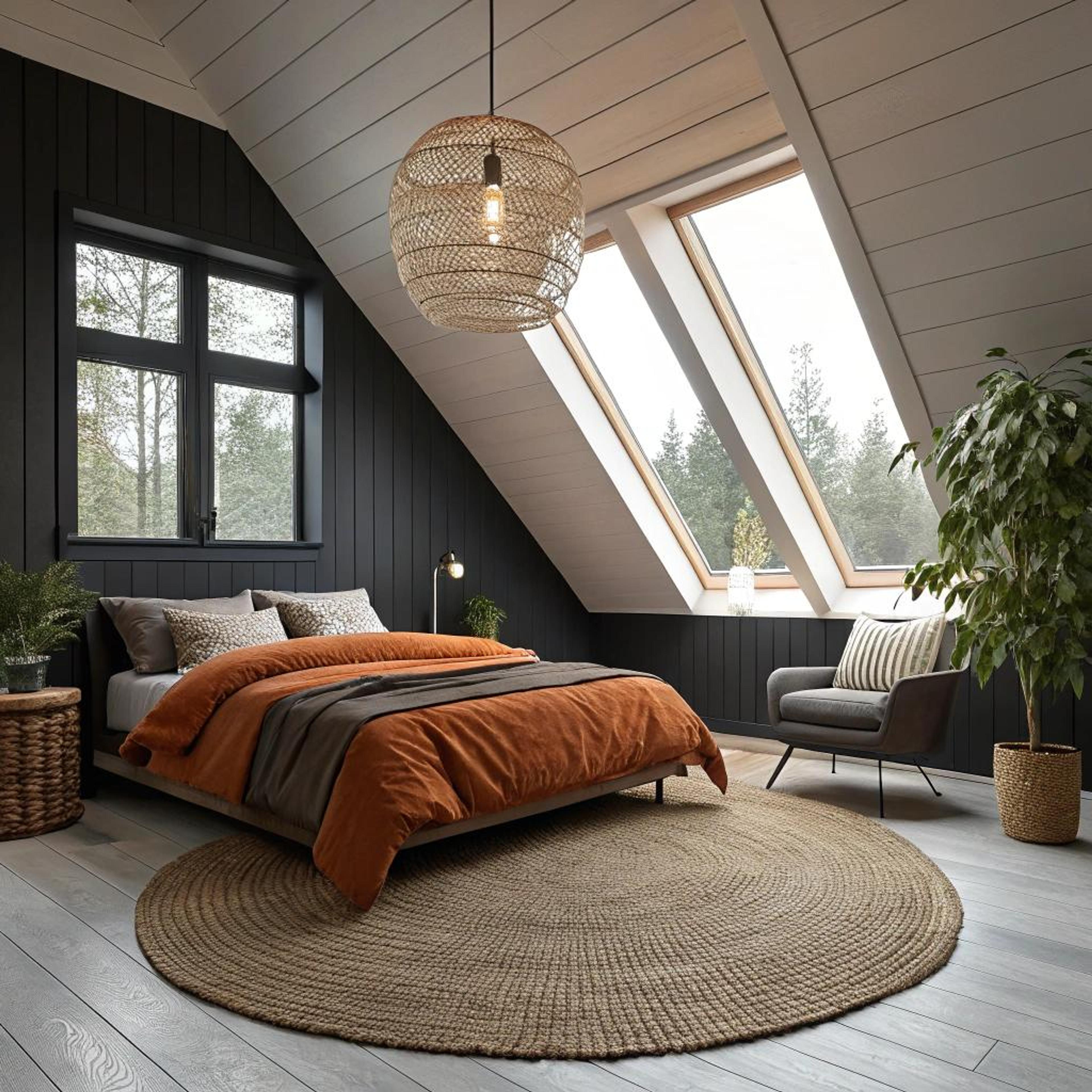 Aardse tinten en textuur