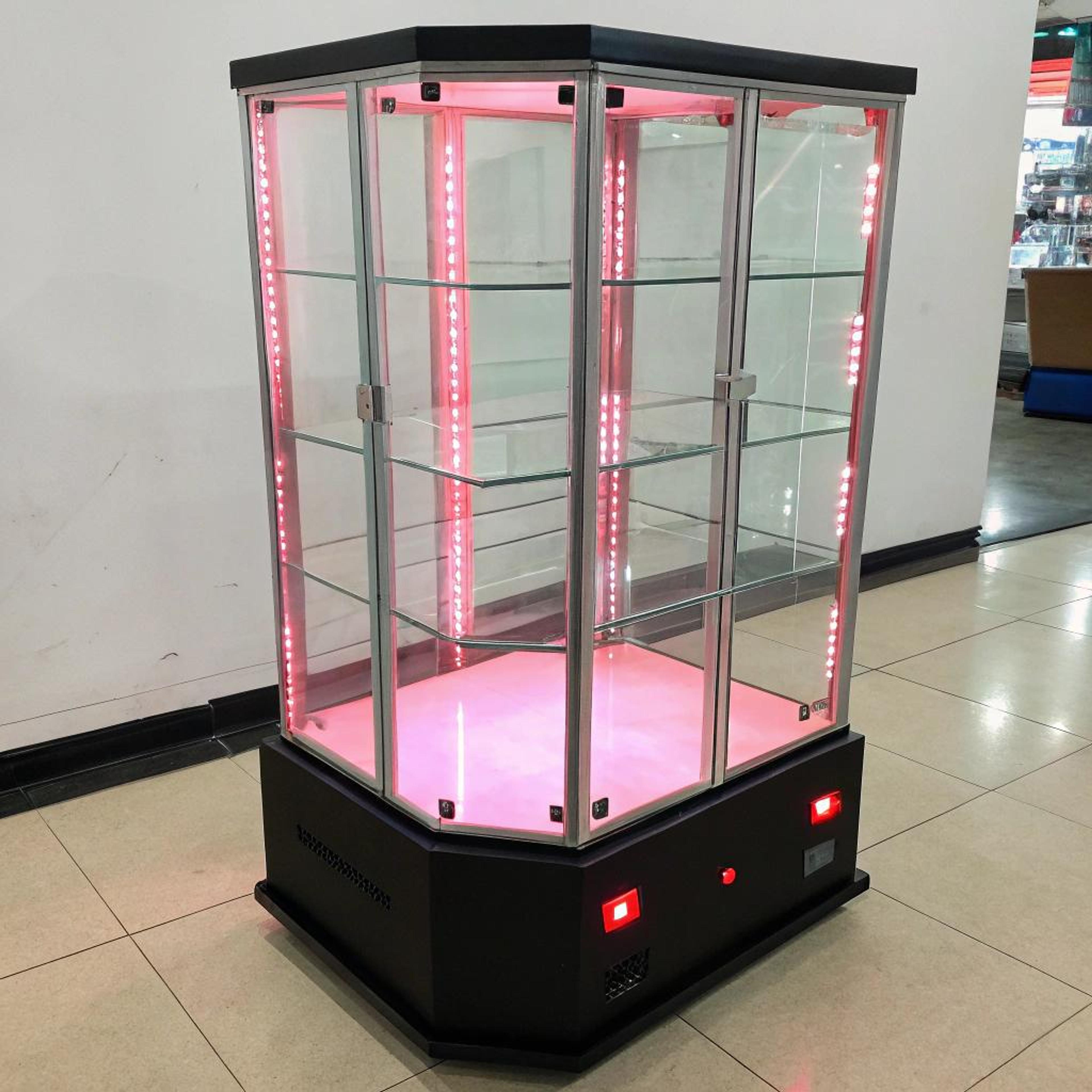 Roze ledverlichting als eyecatcher