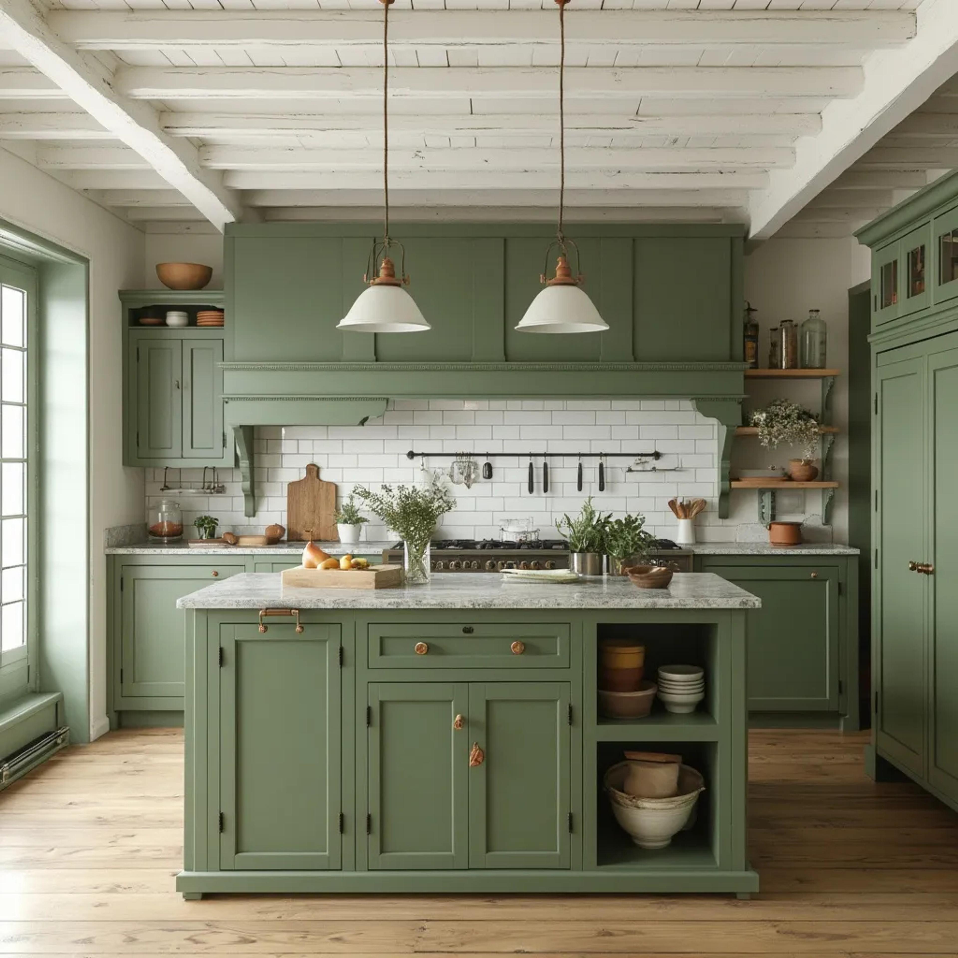 green-kitchen