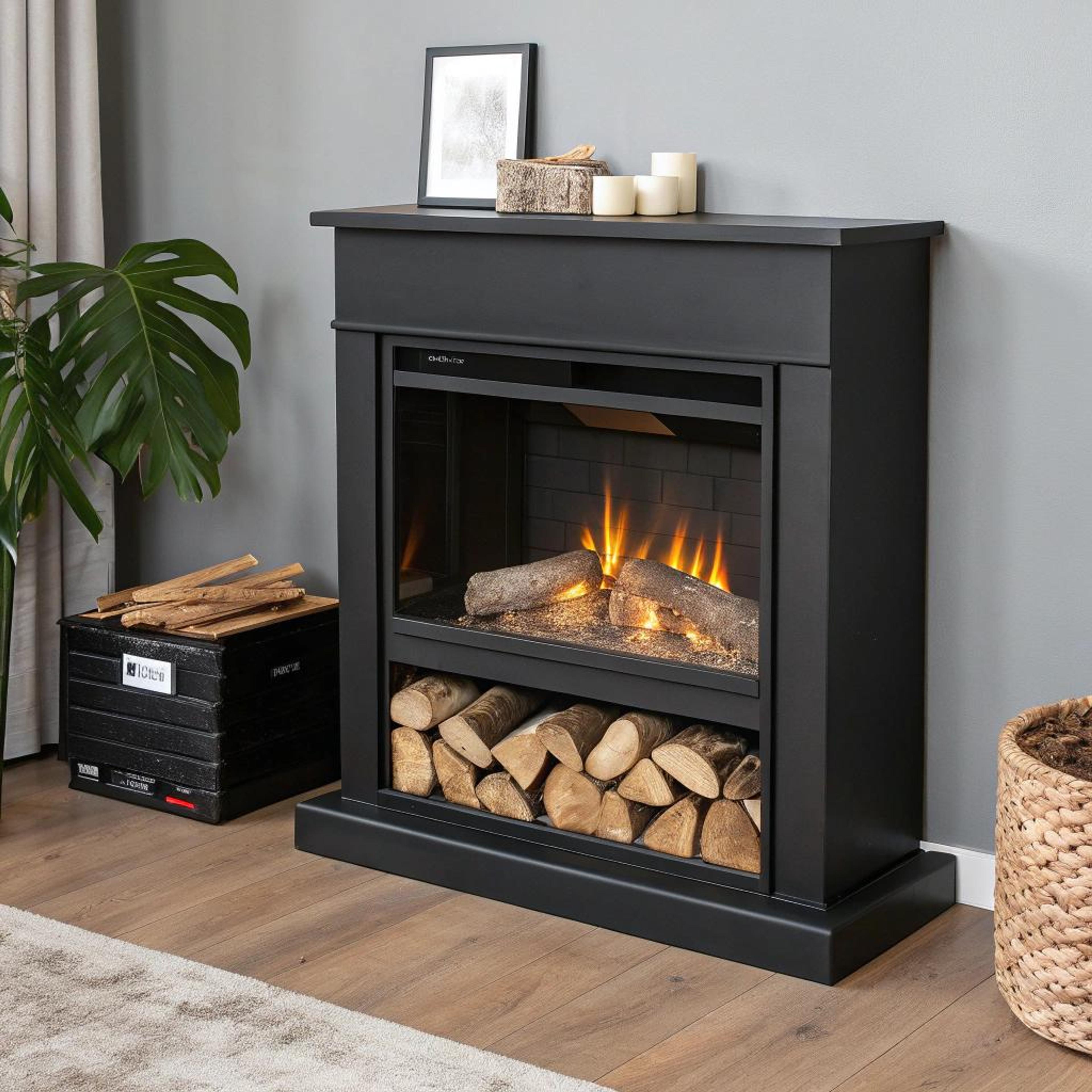 Houtopslag onder strakke haard
