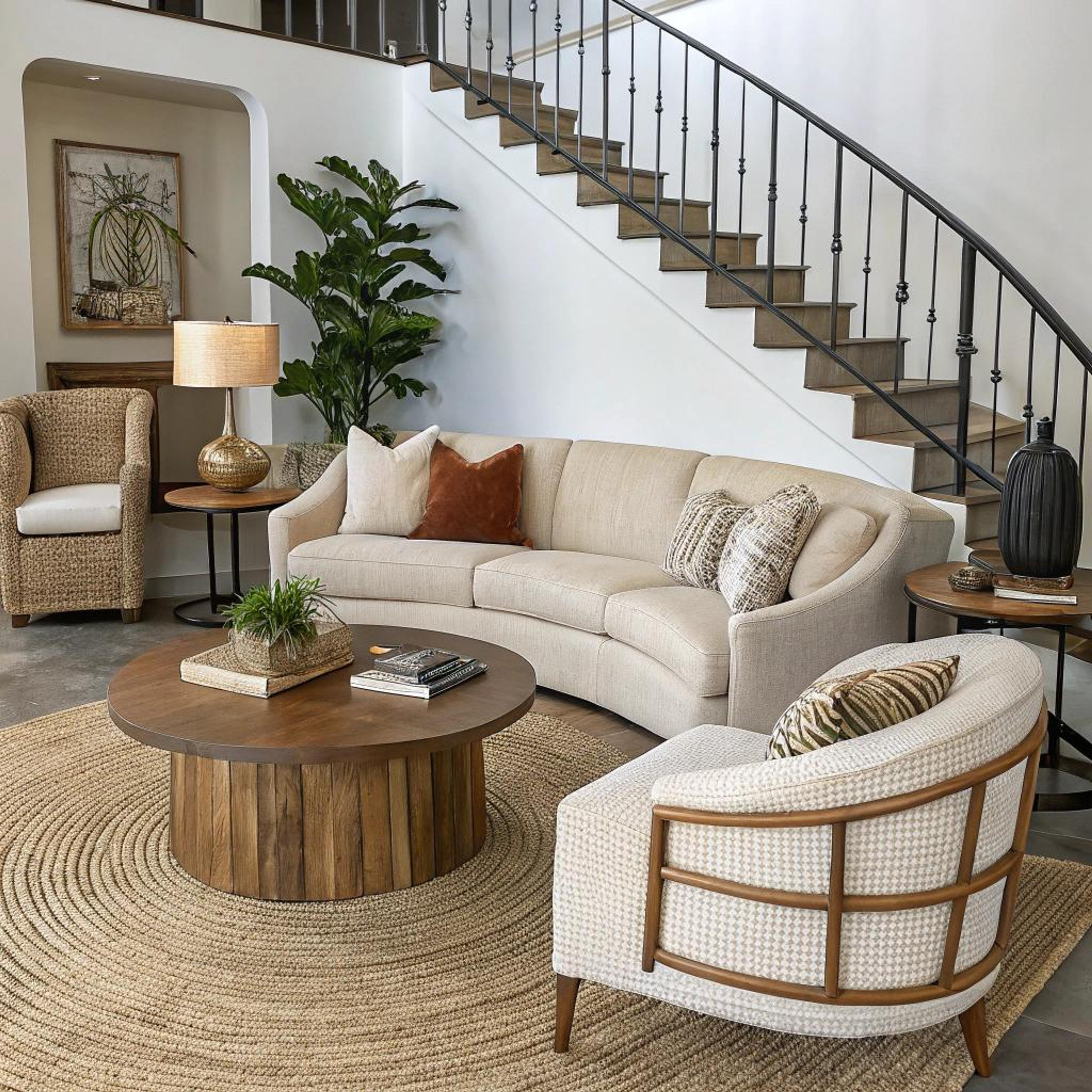 Ronde lijnen voor zachtheid