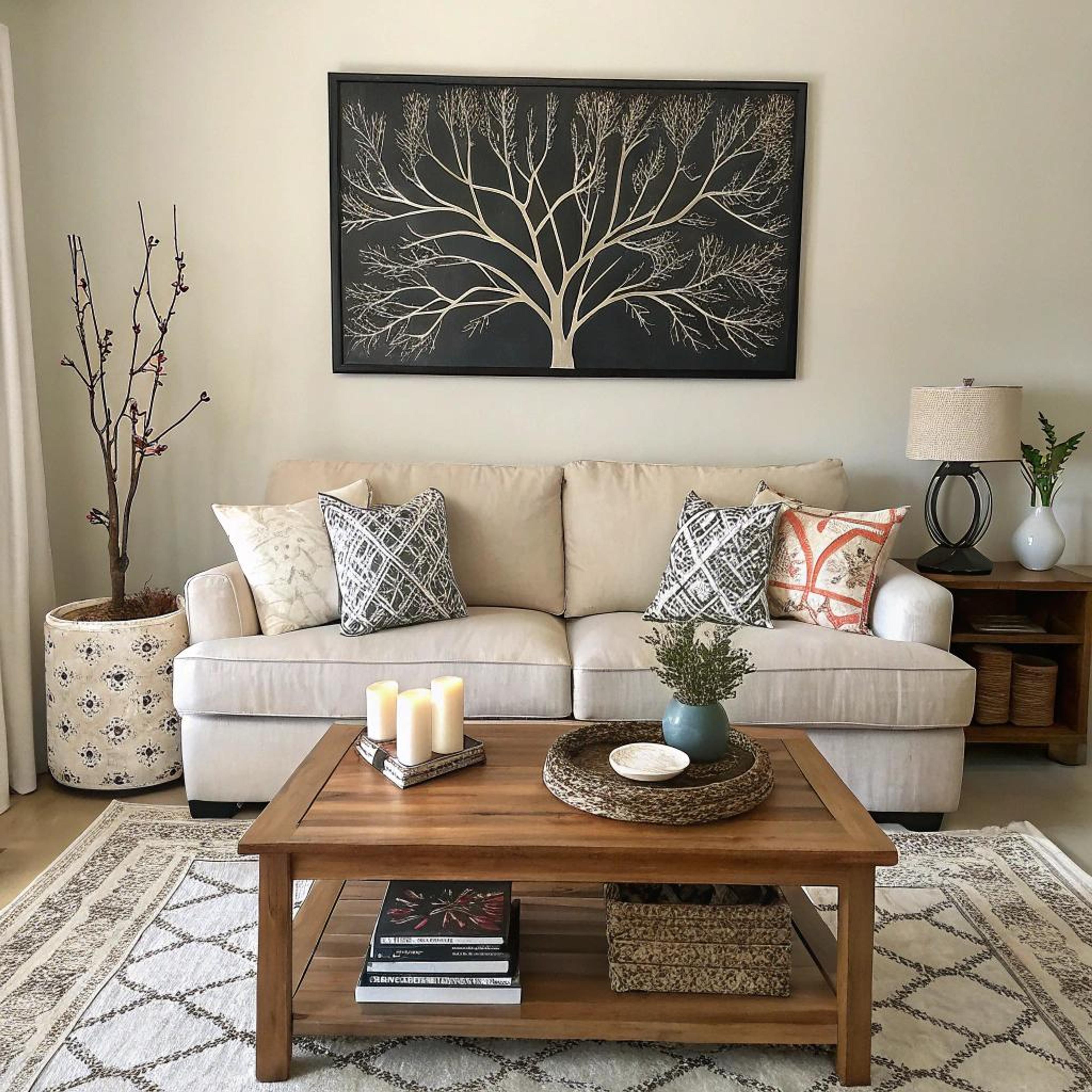 Boomdecoratie als natuurlijke blikvanger